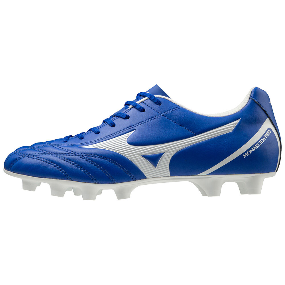 Mizuno Men's Monarcida Neo Select Soccer Cleats Blue/White (P1GA202501-HSZ)